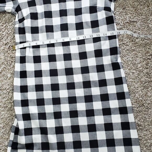 Talbots Black & White Checkered Dress - Picture 3 of 7